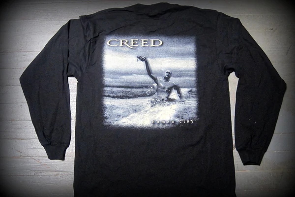 CREED - Human Clay - Two Sided Printed - Long Sleeve Shirt